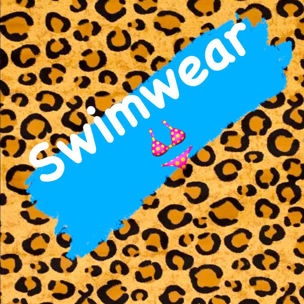 Swimwear section of my closet 👙
